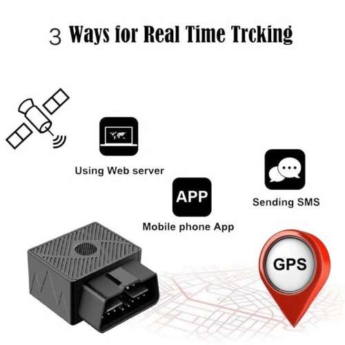Plug Play OBD GPS Tracker Car GSM OBDII OBD2 16 PIN Interface Vehicle Tracking Device with APP