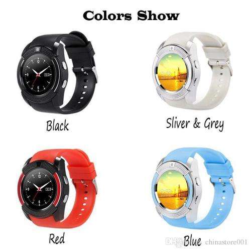V8 Bluetooth Camera Smart Wrist Watch with sim slot