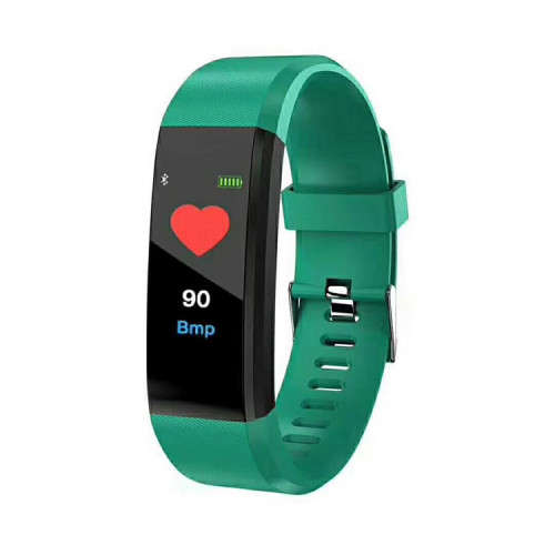Bluetooths IP67 waterproof heart rate blood pressure fitness tracker ID115 smart band
