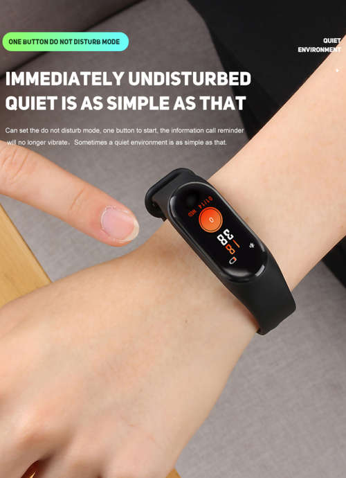 M4 Smart Band Watch Bracelet Blood Pressure Heart Rate Fitness Tracker Wristband