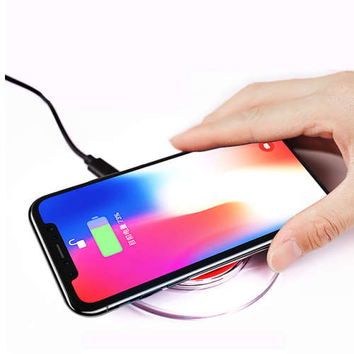Crystal K9 wireless charger for iPhone, Samsung, Sony, etc wireless charging phones