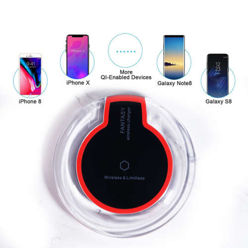 Crystal K9 wireless charger for iPhone, Samsung, Sony, etc wireless charging phones