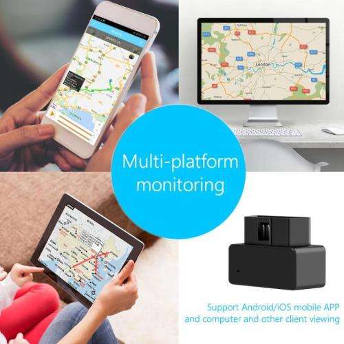 OBD2 / OBDII GPS Real Time Vehicle Tracking Device with accurate location