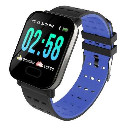 A6 Smart Bracelet Band Heart Rate Blood Pressure Oxygen Fitness Tracker Smart Watch Wristband