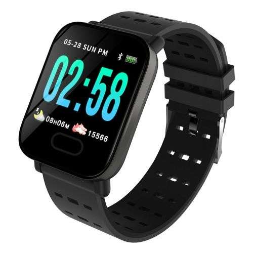 A6 Smart Bracelet Band Heart Rate Blood Pressure Oxygen Fitness Tracker Smart Watch Wristband