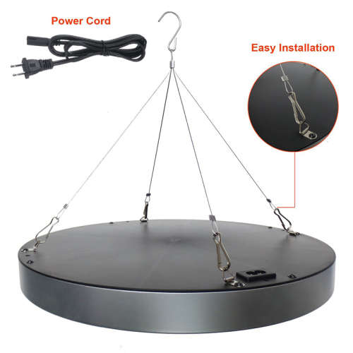 1200W 250LED Round Plant Growing Lamp Indoor Greenhouse Plant Grow Light