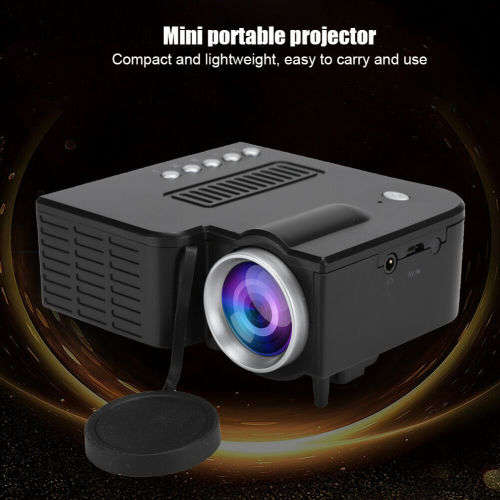UNIC UC28C Latest mini led video projector HD 1080p support mobile projector, USB, TF Card