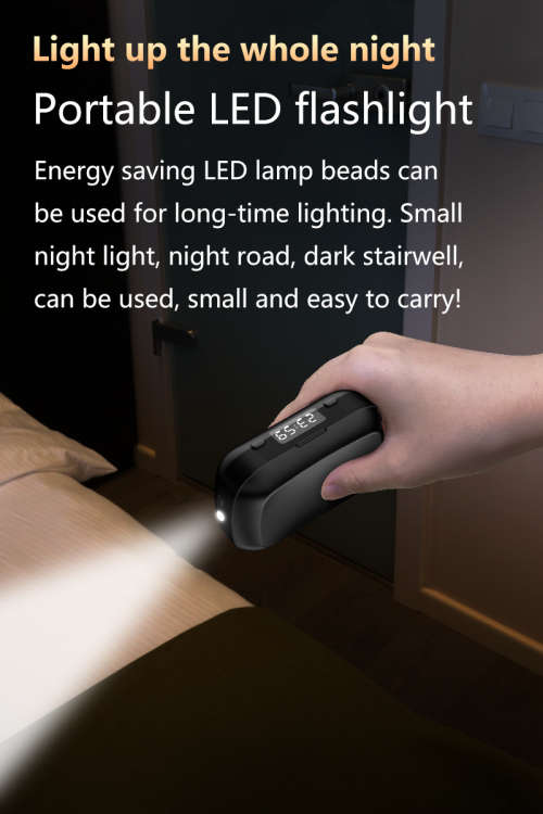 Latest M13 Sport Bluetooth Wireless Earphone with Mirror Clock Flashlight 4 in 1 Tws Earbuds Headset