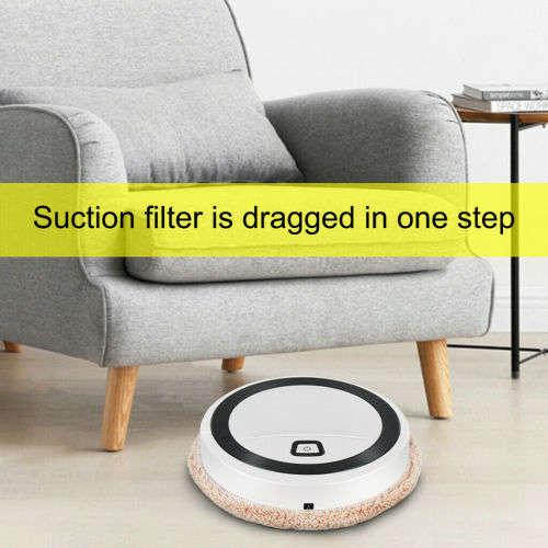Automatic Rechargeable Smart Intelligent Mopping Cleaner with UV sterilisation