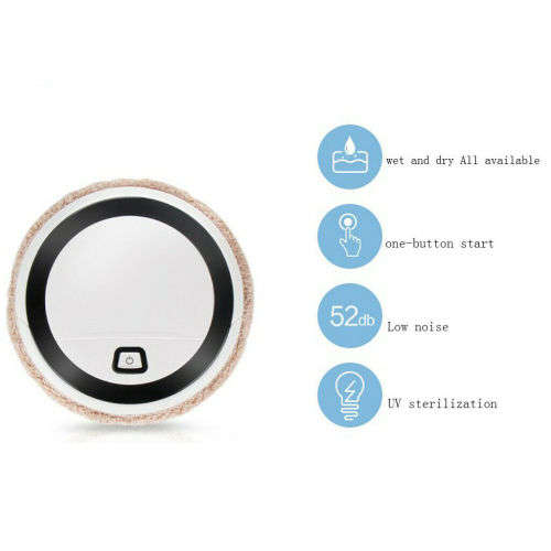 Automatic Rechargeable Smart Intelligent Mopping Cleaner with UV sterilisation