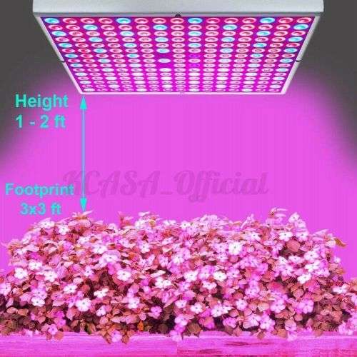 4000W 225 LED Grow Light Plant Hydroponic Full Spectrum Indoor Plant Flower - Need a UK adapter plug
