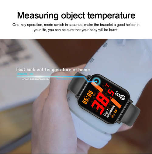 F25 True Body Temperature Waterproof Smart Watch Intelligent heart rate blood pressure