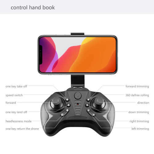 Mini WiFi FPV with 4K HD Camera Altitude Hold Mode Foldable RC Drone Quadcopter