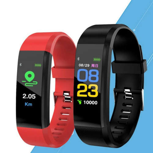Bluetooths IP67 waterproof heart rate blood pressure fitness tracker ID115 smart band