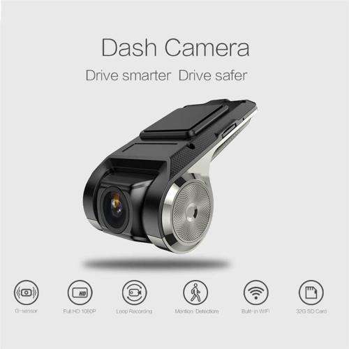 HD 1080P Wifi Car DVR Camera Video Recorder U2 Dash Cam Night Vision G-sensor