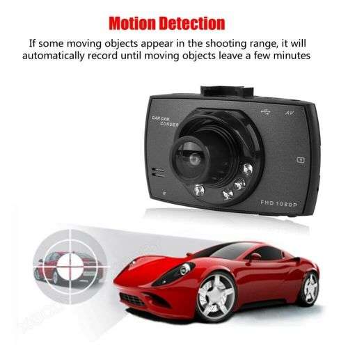 2.4'' Full HD 1080P Dash Cam Car DVR Driving Security G-sensor Recorder Cam
