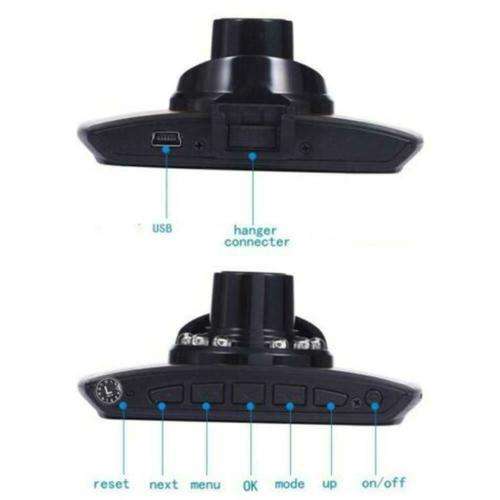 2.4'' Full HD 1080P Dash Cam Car DVR Driving Security G-sensor Recorder Cam