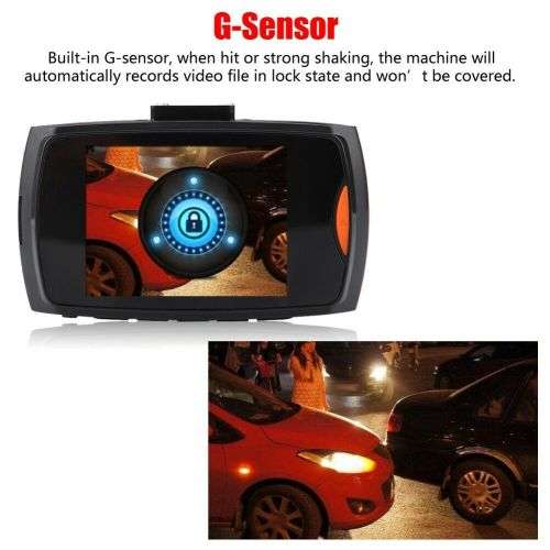 2.4'' Full HD 1080P Dash Cam Car DVR Driving Security G-sensor Recorder Cam