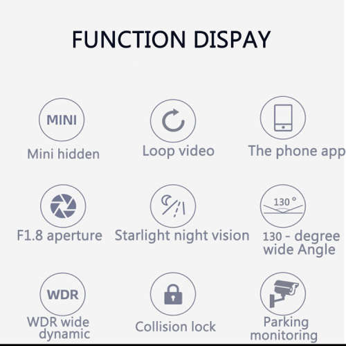 Digital Hidden Camera One Channel G10 Car Black Box Wifi Mini Dash Cam FHD 1080p Car Dvr Camera