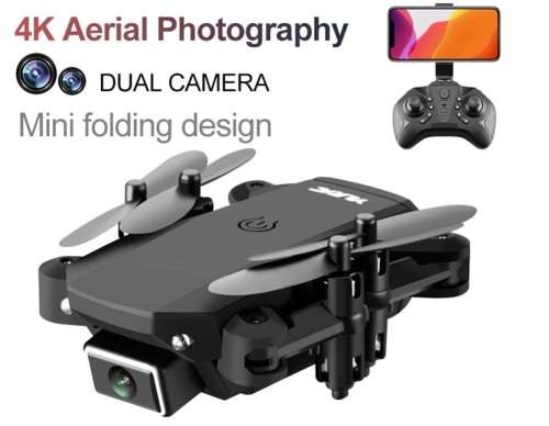 Mini Pocket Drone With 4K 1080P Dual Camera Optical Flow Positioning Foldable RC Quadcopter RTF