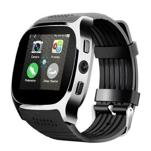 T8 Bluetooth Smart Watch Phone Mate SIM Card Pedometer