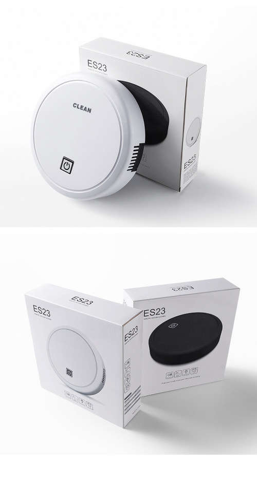 3 in 1 Vacuum Robot Upgrade Automatic Deep Blind Spot Clean Wireless Sweep - Black