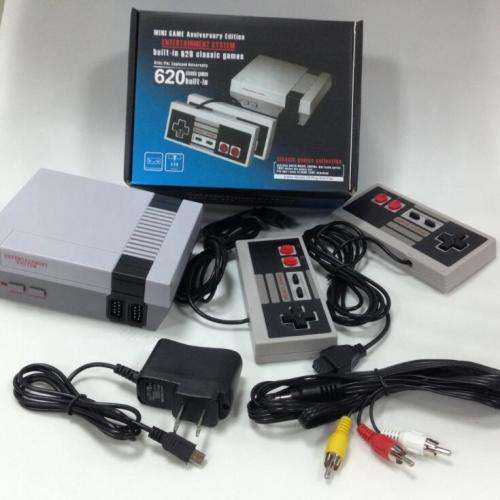 Mini 620 games Console built-in 620 non-repetitive game retro handheld game console home TV video ga