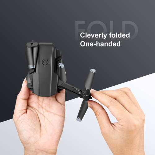 Mini WiFi FPV with 4K/1080P HD Dual Camera Altitude Hold Mode Foldable RC Drone with storage bag