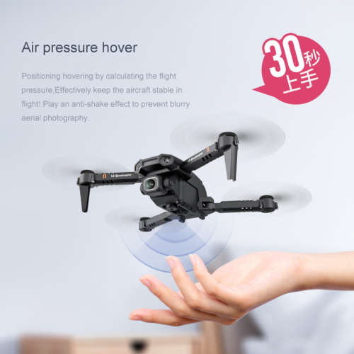 Mini WiFi FPV with 4K/1080P HD Dual Camera Altitude Hold Mode Foldable RC Drone with storage bag