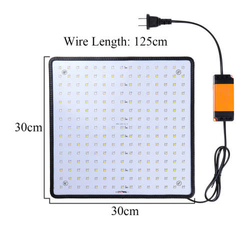 225 LED Grow Light Lamp Ultrathin Panel for Hydroponics Indoor Plant Veg Flower AC85-265V