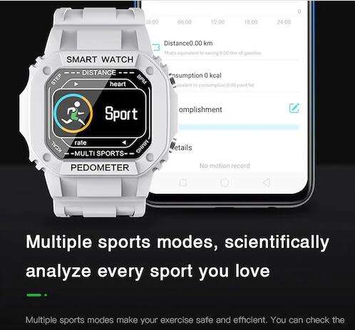 i2 Smart Watch Touch Screen Bracelet for Apple IOS Android Phone Heart Rate Monitor Blood Pressure