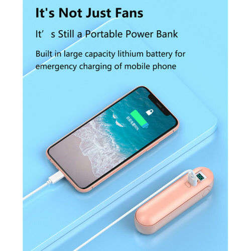 Bluetooth Binaural Handheld TWS Fan Design Earphones Charging Case 2000mAh 5.0 Hifi IPX7 Waterproof