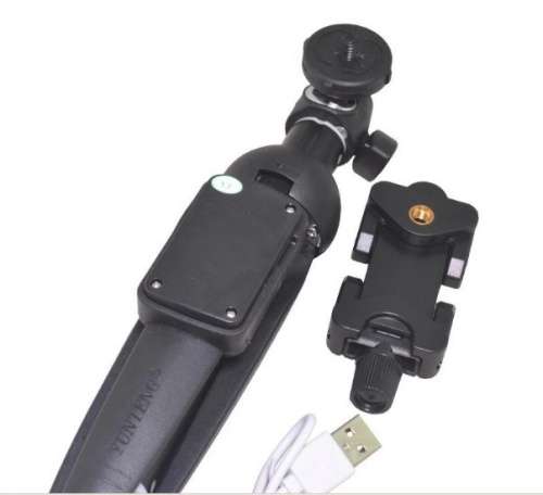 YUNTENG YT-9928 wireless selfie stick tripod Bluetooth remote 37 Inch expandable monopod