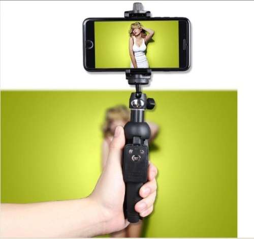YUNTENG YT-9928 wireless selfie stick tripod Bluetooth remote 37 Inch expandable monopod