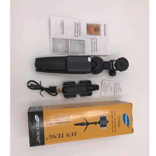 YUNTENG YT-9928 wireless selfie stick tripod Bluetooth remote 37 Inch expandable monopod