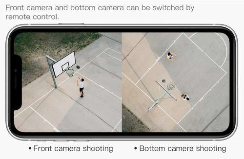 Big ZLRC HD Aerial Folding Drone With Switchable 4K Dual Cameras RC Quadcopter