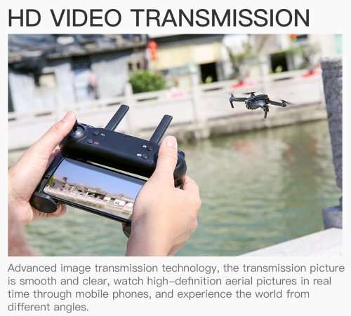 Big ZLRC HD Aerial Folding Drone With Switchable 4K Dual Cameras RC Quadcopter