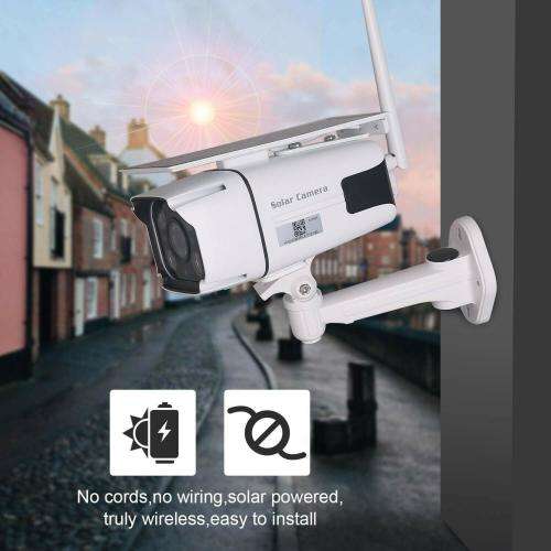 Wireless WIFI 1080P HD Solar IP Security Camera YN88-Wifi IR Outdoor Night View Waterproof
