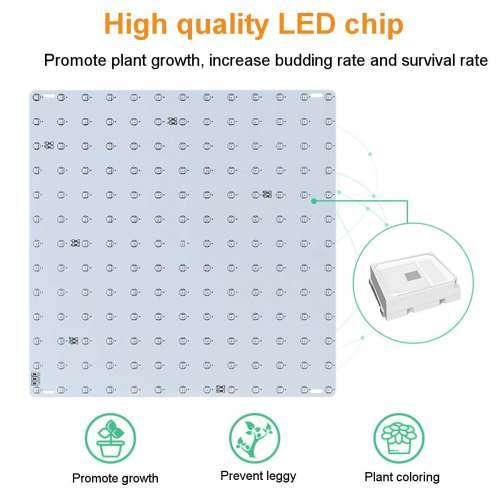 45W 169LED Full Spectrum UV + IR LED Plant Grow Light Veg Lamp For Indoor Hydroponic Flower