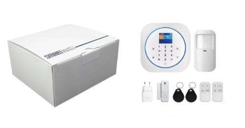 Wifi / GSM Alarm System Intercom Autodial TFT Display 433MHz Detectors IOS Android Tuya APP