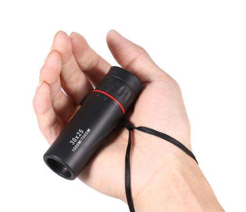 30x25 HD Optical Monocular Low Night Vision Waterproof Mini Portable Telescope