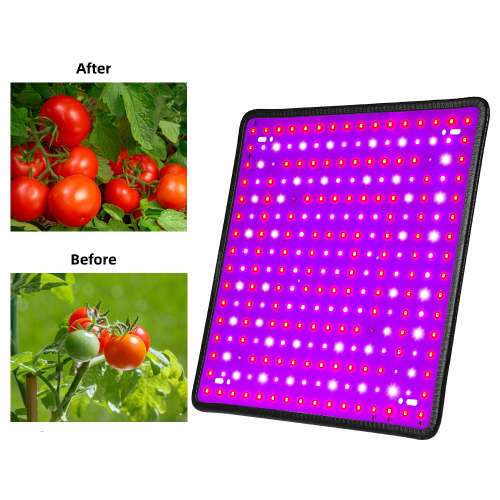 AC85-265V 35W 256 LED Ultra Thin Full Spectrum LED Grow Light Quantum Plant Light