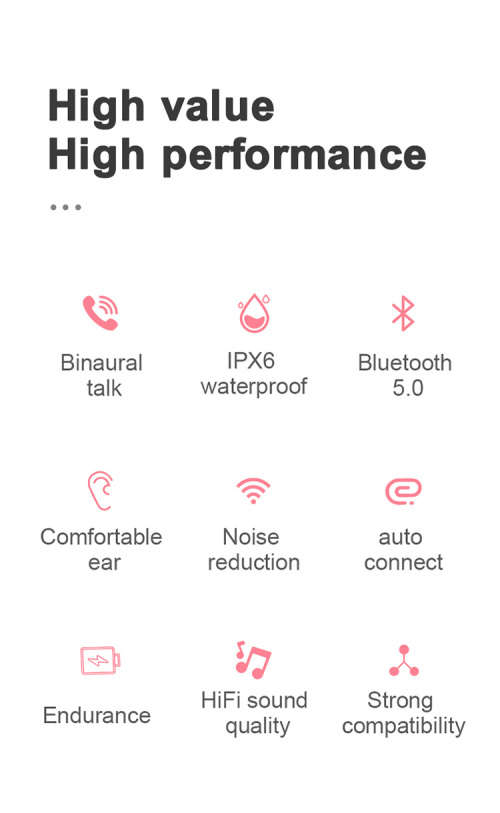 L30 TWS Earphones BT 5.0 Earphone TWS Matte Macaron Earbuds With Mic Charging Box