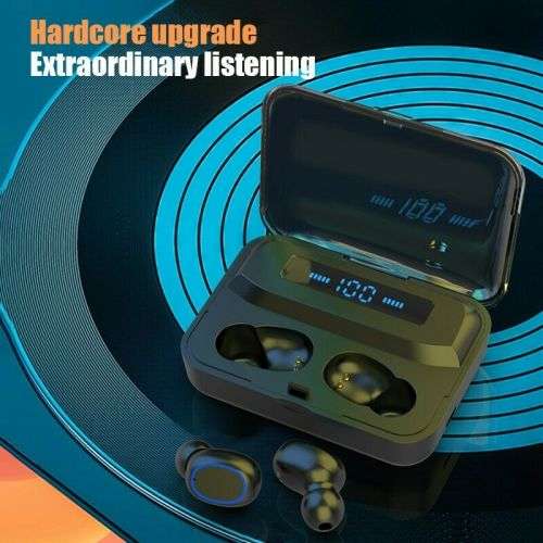 N26 TWS True Wireless Earphone Upgrade BT V5.1 Headsets LED Touch Control Earbuds