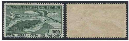 Vatican 1949 75th Anniv of U.P.U 1000L MNH Superb Michel 162 CV 150 Euro (R1650) Rare