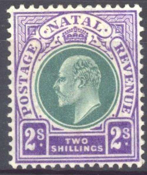 Natal 1904-08 KEVII 2s Superb LHM SACC 136 CV R800 Scarce
