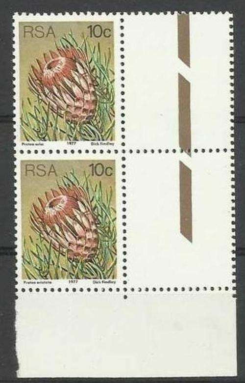 RSA 3rd DEF 10c marginal pair with missing "ATA"