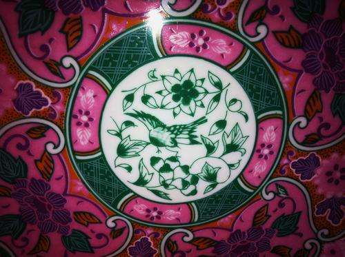 ***HUGE!***JAPANESE IMPERIAL KYOTO IMARI PLATE, APPROX. 26,4cm ROUND (016)