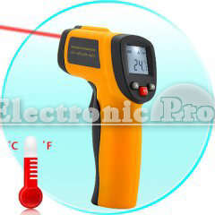 Non-Contact Infrared Digital Thermometer Gun with Laser Pointer
