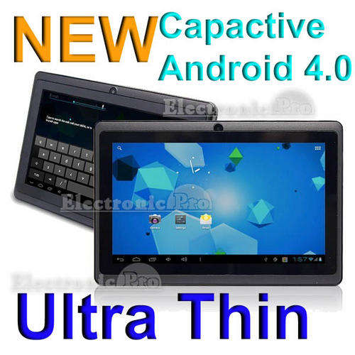 Best buy, 2012 Latest Android 4.0, 7" A13 Tablet 4G 512M Capacitive 1.2GHz G-Sensor